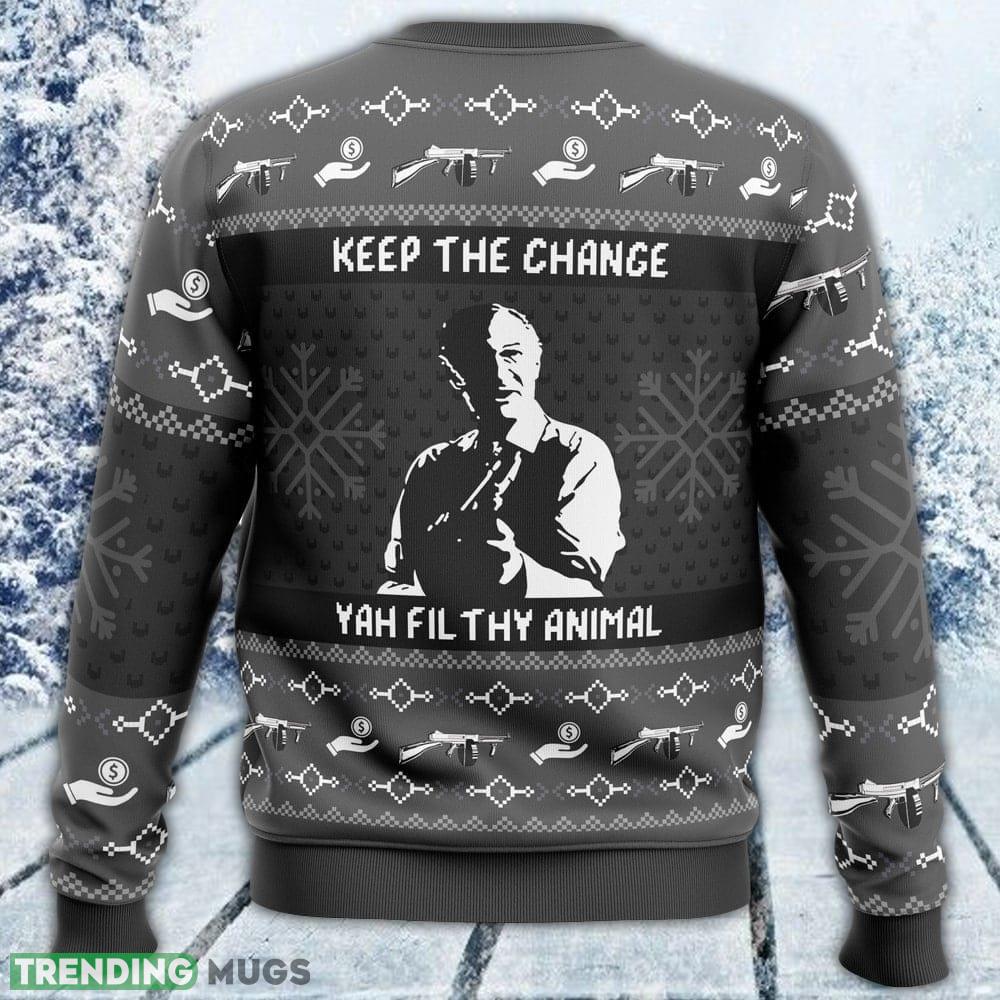Keep the Change Yah Filthy Animal Home Alone Ugly Sweater Men And Women Gift For Christmas 3D Sweater Keep the Change Yah Filthy Animal Home Alone Ugly Sweater Men And Women Gift For Christmas 3D Sweater