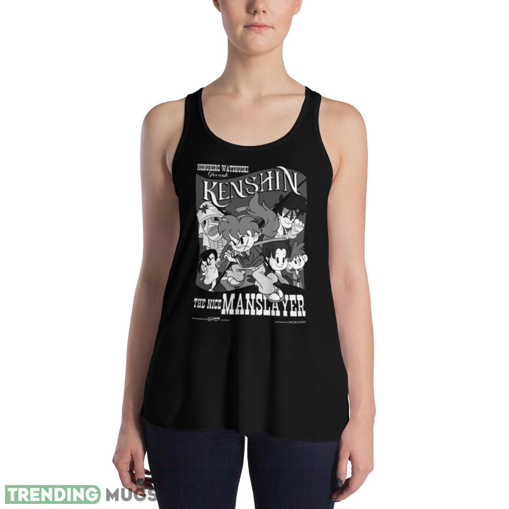 Kenshin The Nice Manslayer Samurai X Anime shirt Dark Shirt Kenshin The Nice Manslayer Samurai X Anime shirt Dark Shirt