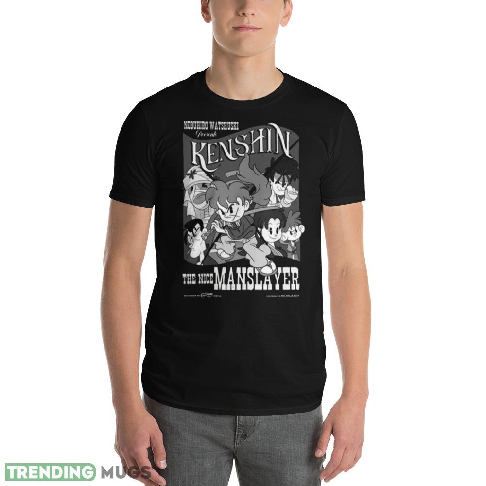 Kenshin The Nice Manslayer Samurai X Anime shirt Dark Shirt Kenshin The Nice Manslayer Samurai X Anime shirt Dark Shirt