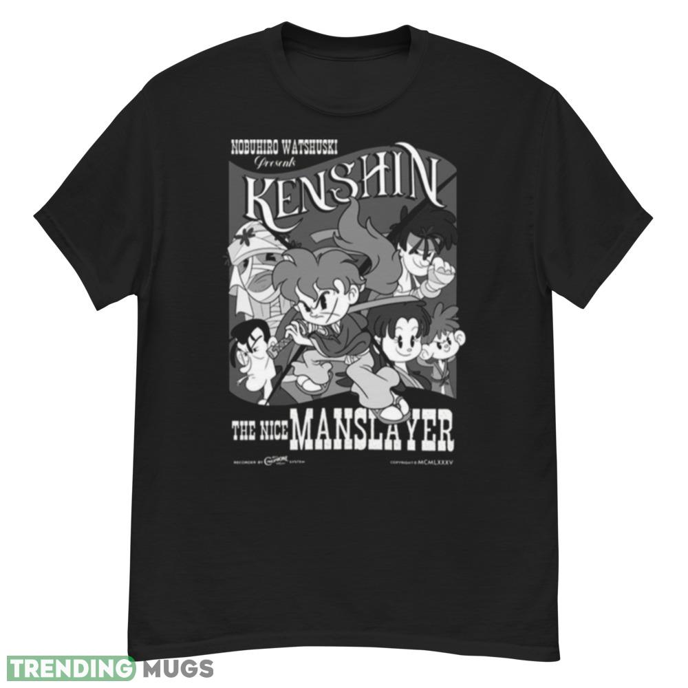 Kenshin The Nice Manslayer Samurai X Anime shirt Dark Shirt Kenshin The Nice Manslayer Samurai X Anime shirt Dark Shirt