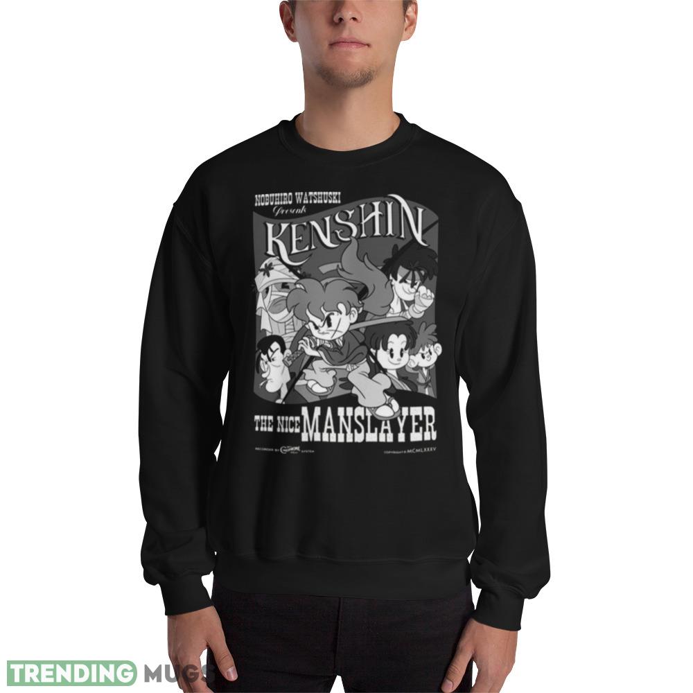 Kenshin The Nice Manslayer Samurai X Anime shirt - 18000 Unisex Heavy Blend Crewneck Sweatshirt Kenshin The Nice Manslayer Samurai X Anime shirt - 18000 Unisex Heavy Blend Crewneck Sweatshirt