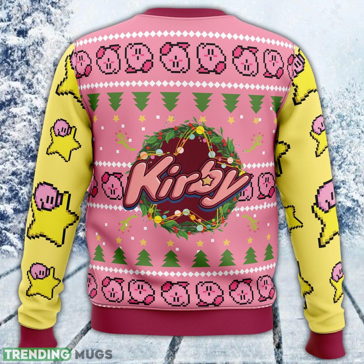 Kirby Ugly Sweater Men And Women Gift For Christmas 3D Sweater Kirby Ugly Sweater Men And Women Gift For Christmas 3D Sweater