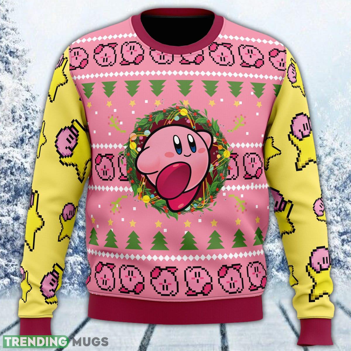 Kirby Ugly Sweater Men And Women Gift For Christmas - Kirby Ugly Christmas Sweater_1 Kirby Ugly Sweater Men And Women Gift For Christmas - Kirby Ugly Christmas Sweater_1
