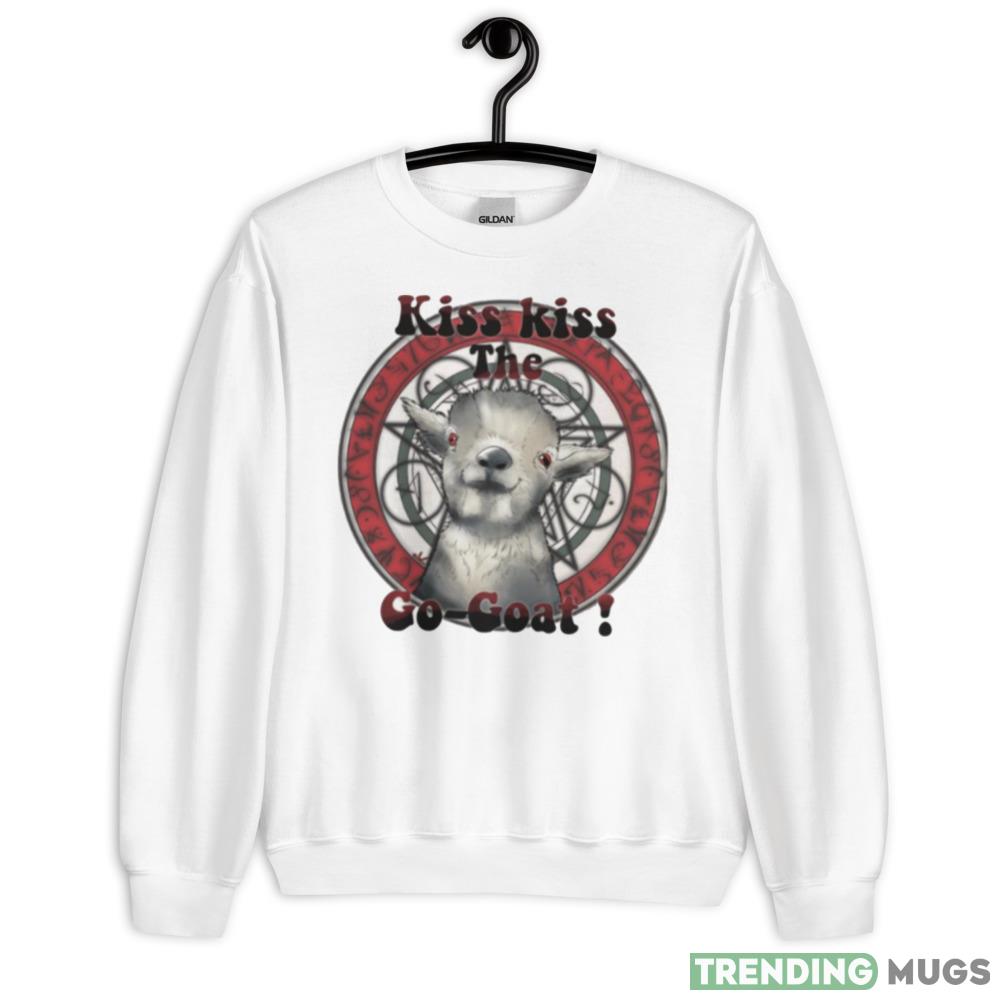 Kiss Kiss The Go Goat shirt - 18000 Unisex Heavy Blend Crewneck Sweatshirt Kiss Kiss The Go Goat shirt - 18000 Unisex Heavy Blend Crewneck Sweatshirt