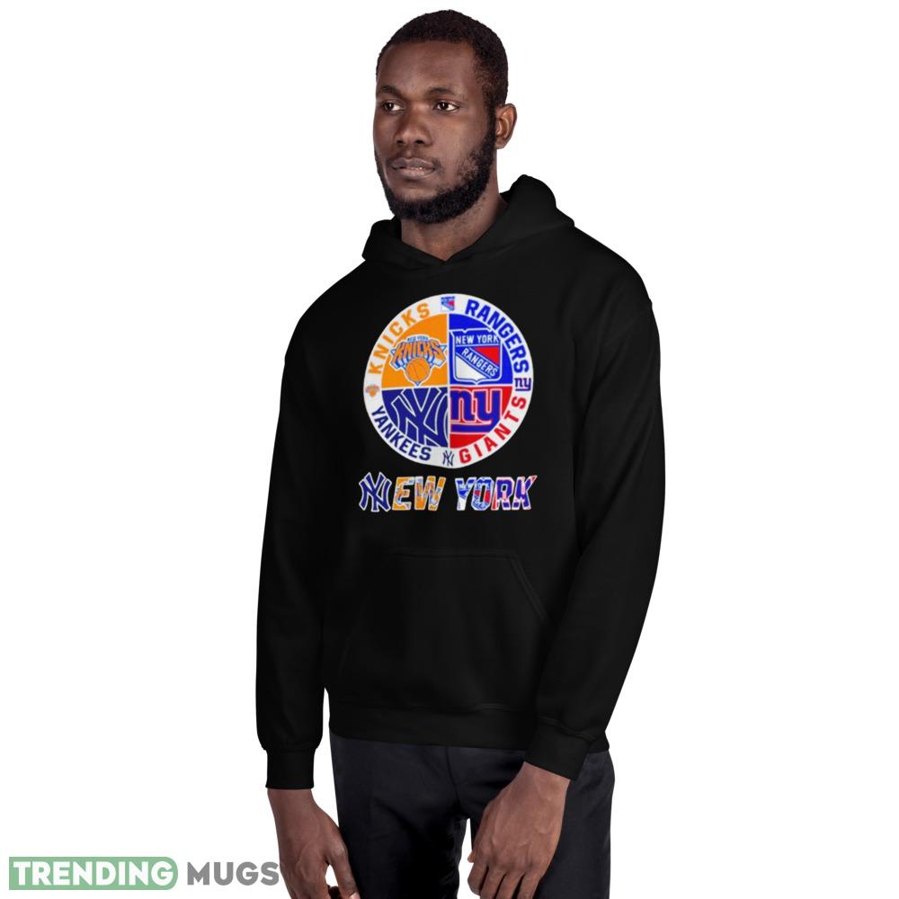 Knicks Rangers Yankees And Giants New York Sport Teams shirt Dark Shirt Knicks Rangers Yankees And Giants New York Sport Teams shirt Dark Shirt
