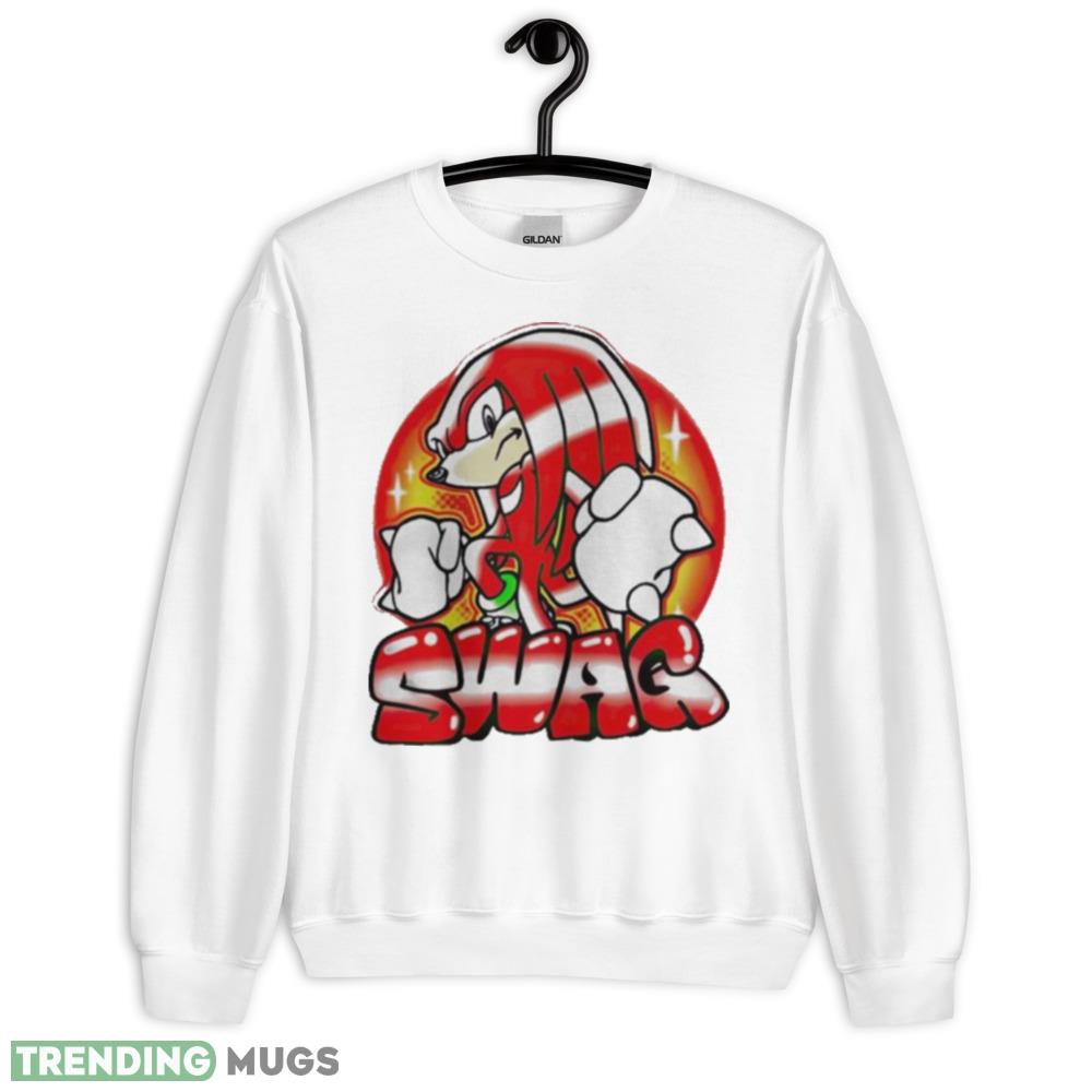 Knuckles Swag White T Shirt - 18000 Unisex Heavy Blend Crewneck Sweatshirt Knuckles Swag White T Shirt - 18000 Unisex Heavy Blend Crewneck Sweatshirt