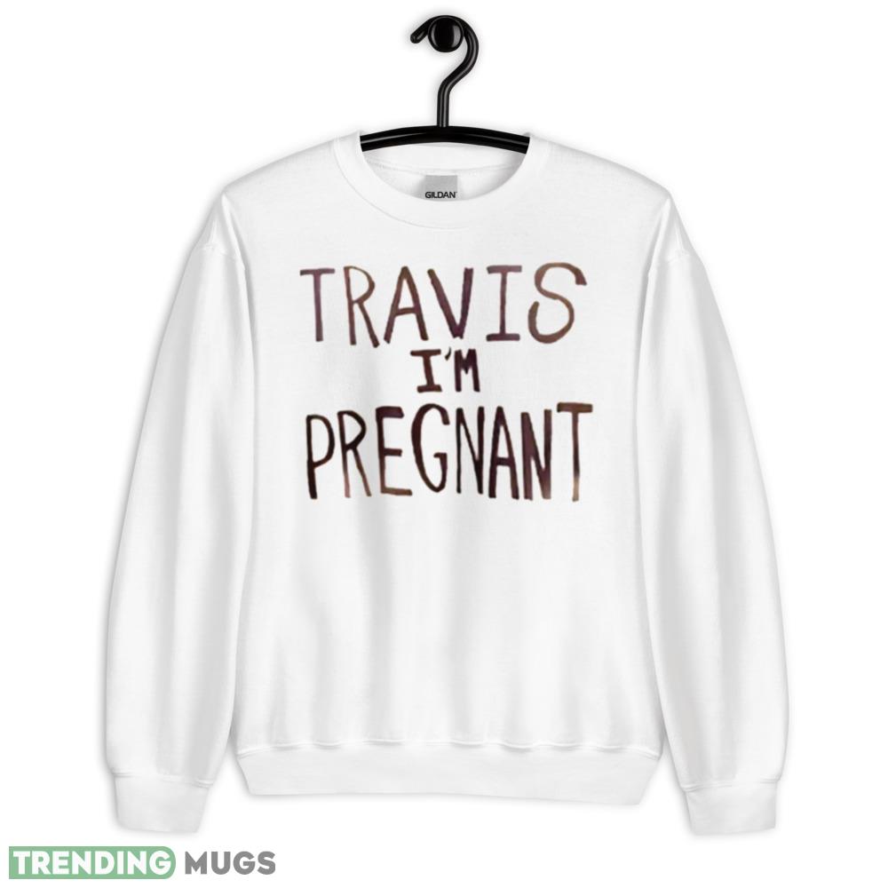 Kourtney Kardashian Pregnacy Poster Travis Barker Travis I’m Pregnant T Shirt - 18000 Unisex Heavy Blend Crewneck Sweatshirt Kourtney Kardashian Pregnacy Poster Travis Barker Travis I’m Pregnant T Shirt - 18000 Unisex Heavy Blend Crewneck Sweatshirt