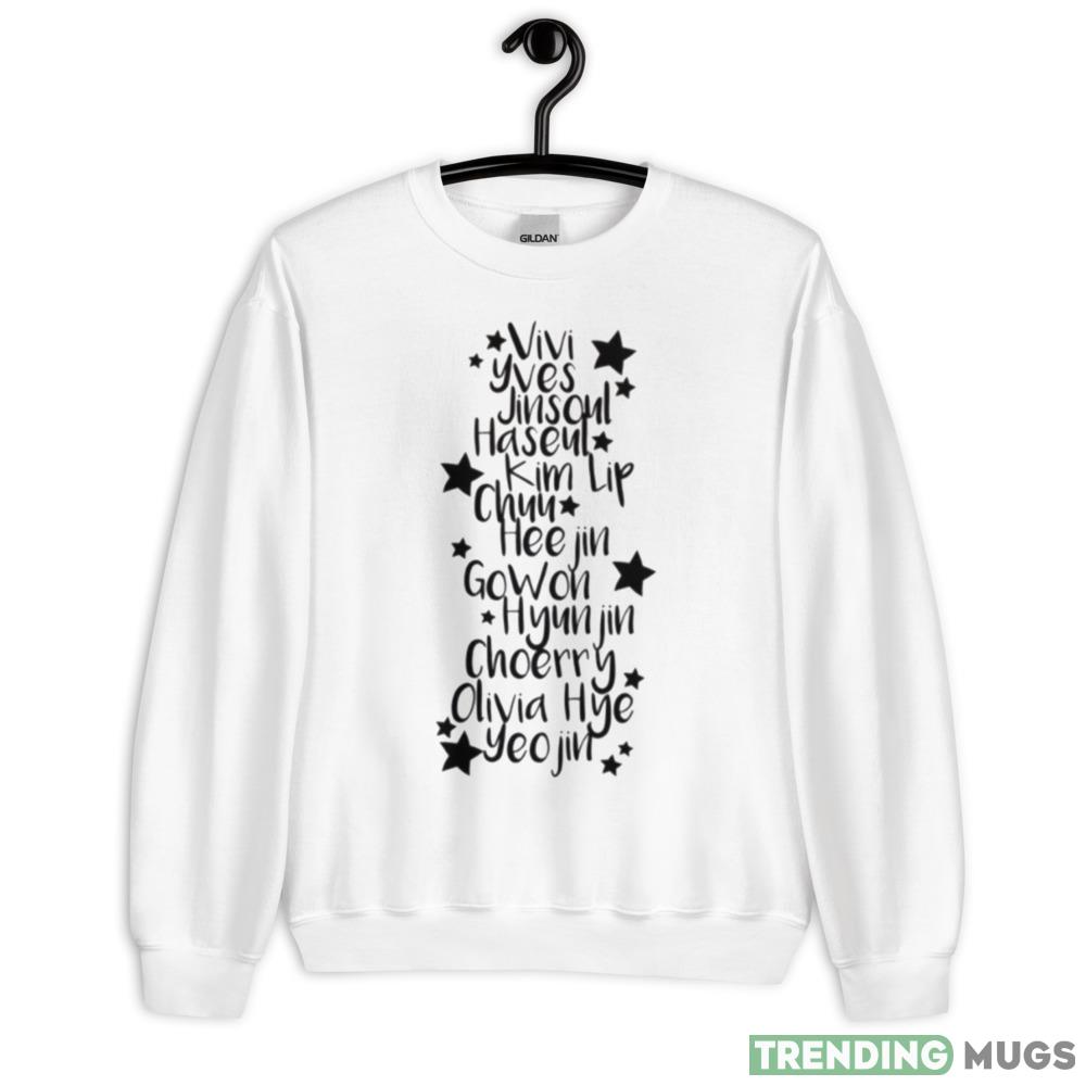 Kpop Black Version Loona shirt - 18000 Unisex Heavy Blend Crewneck Sweatshirt Kpop Black Version Loona shirt - 18000 Unisex Heavy Blend Crewneck Sweatshirt