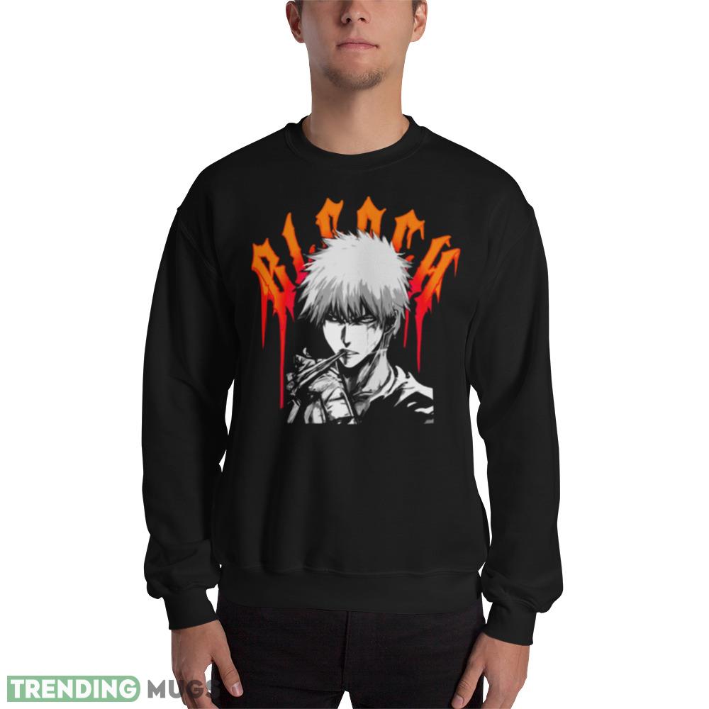 Kurosaki Bleach Cool Bleach Anime Art shirt - 18000 Unisex Heavy Blend Crewneck Sweatshirt Kurosaki Bleach Cool Bleach Anime Art shirt - 18000 Unisex Heavy Blend Crewneck Sweatshirt