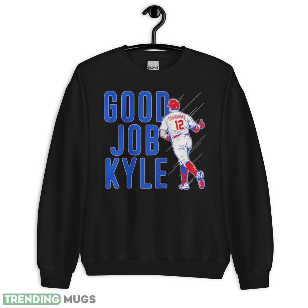 Kyle Schwarber Good Job Kyle Shirt - 18000 Unisex Heavy Blend Crewneck Sweatshirt Kyle Schwarber Good Job Kyle Shirt - 18000 Unisex Heavy Blend Crewneck Sweatshirt