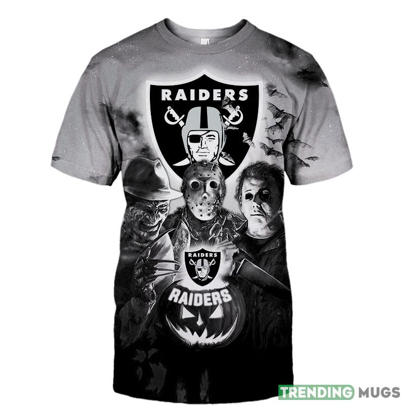 Las Vegas Raiders Halloween Horror Night 3d T-Shirt For Men And Women - Las Vegas Raiders T-shirt Halloween Horror Night gift for fan_1 Las Vegas Raiders Halloween Horror Night 3d T-Shirt For Men And Women - Las Vegas Raiders T-shirt Halloween Horror Night gift for fan_1