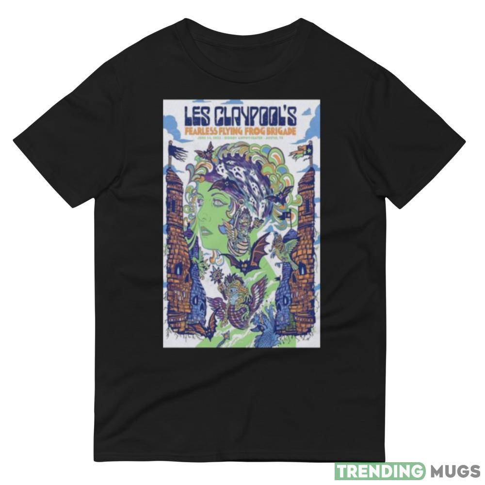 les Claypool Austin TX 6 14 2023 Show Poster shirt Dark Shirt les Claypool Austin TX 6 14 2023 Show Poster shirt Dark Shirt