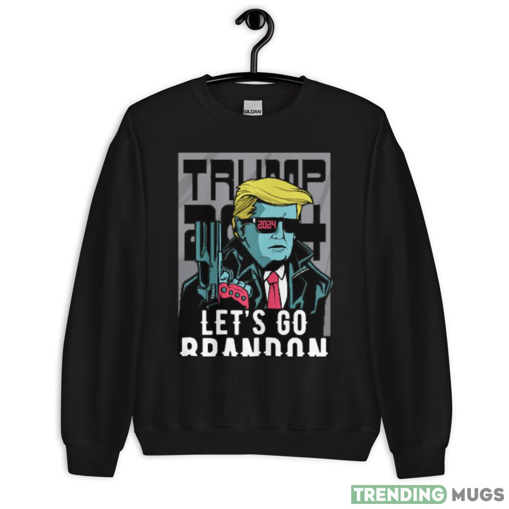 Let's Go Brandon Funny Trump 2024 Gift Shirt - 18000 Unisex Heavy Blend Crewneck Sweatshirt Let's Go Brandon Funny Trump 2024 Gift Shirt - 18000 Unisex Heavy Blend Crewneck Sweatshirt