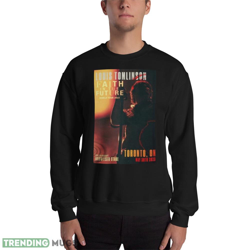 Louis Tomlinson Toronto ON Faith In The Future World Tour 2023 Shirt - 18000 Unisex Heavy Blend Crewneck Sweatshirt Louis Tomlinson Toronto ON Faith In The Future World Tour 2023 Shirt - 18000 Unisex Heavy Blend Crewneck Sweatshirt