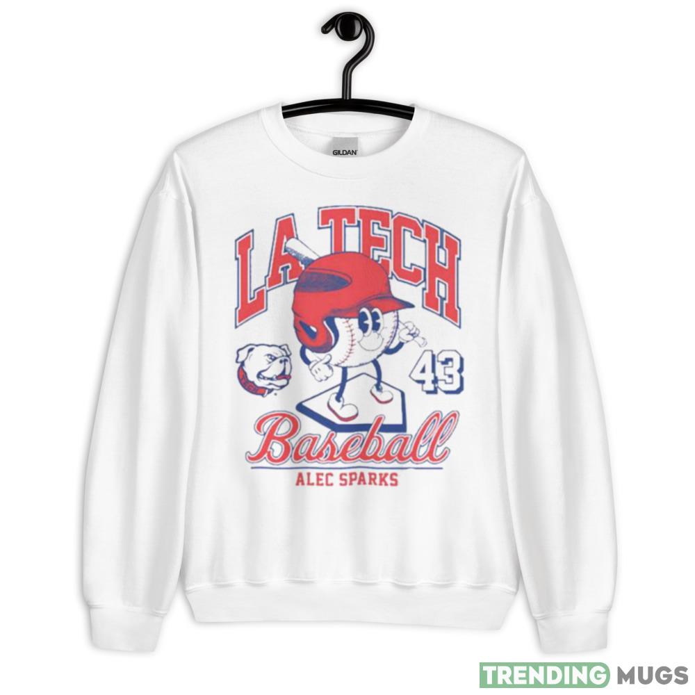 Louisiana Tech Bulldogs Alec Sparks 2023 NCAA Baseball shirt - 18000 Unisex Heavy Blend Crewneck Sweatshirt Louisiana Tech Bulldogs Alec Sparks 2023 NCAA Baseball shirt - 18000 Unisex Heavy Blend Crewneck Sweatshirt
