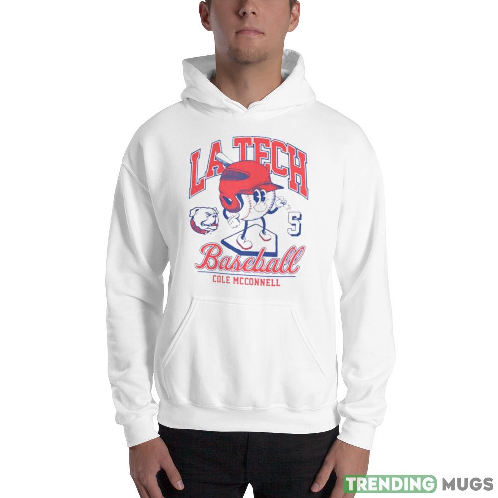 Louisiana Tech Bulldogs Cole McConnell 2023 NCAA Baseball shirt Light Shirt Louisiana Tech Bulldogs Cole McConnell 2023 NCAA Baseball shirt Light Shirt