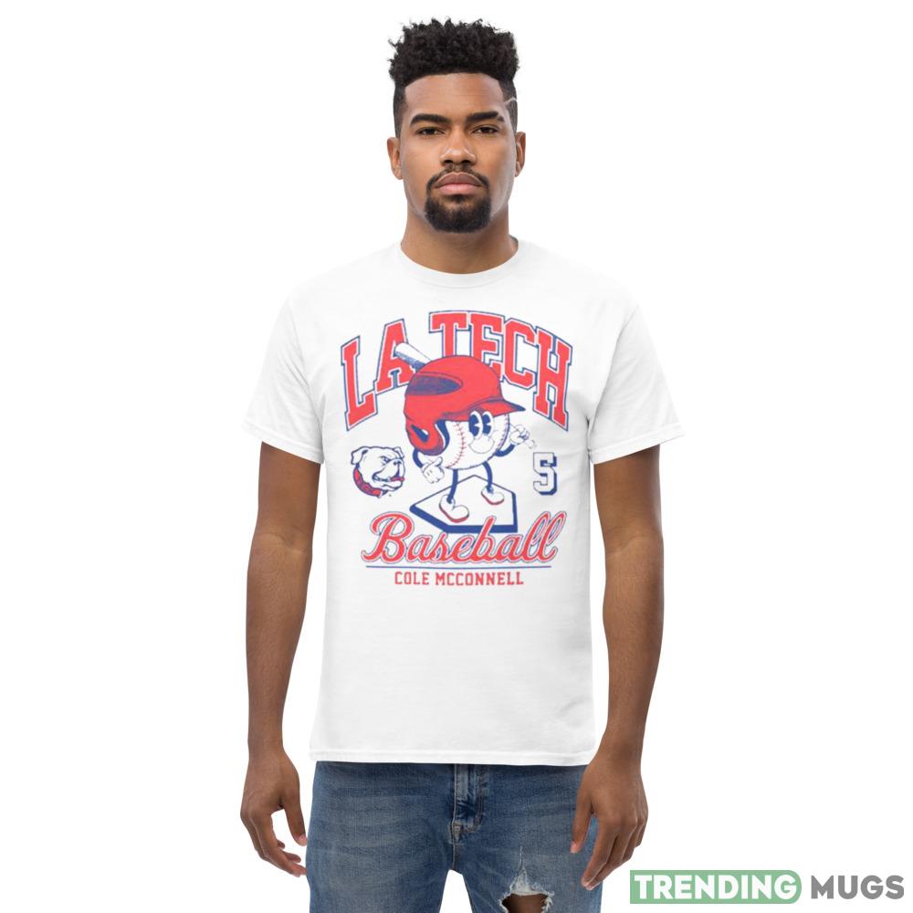 Louisiana Tech Bulldogs Cole McConnell 2023 NCAA Baseball shirt Light Shirt Louisiana Tech Bulldogs Cole McConnell 2023 NCAA Baseball shirt Light Shirt