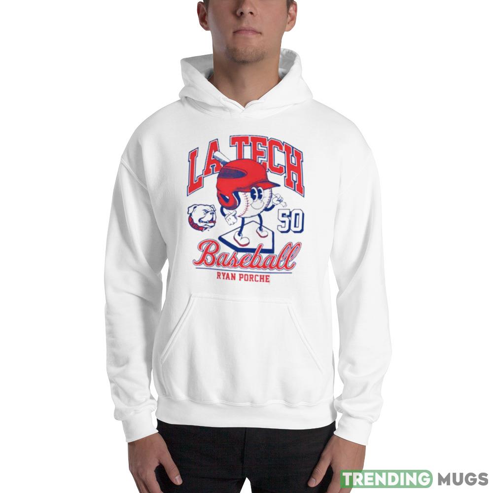 Louisiana Tech Bulldogs Ryan Porche 2023 NCAA Baseball shirt Light Shirt Louisiana Tech Bulldogs Ryan Porche 2023 NCAA Baseball shirt Light Shirt
