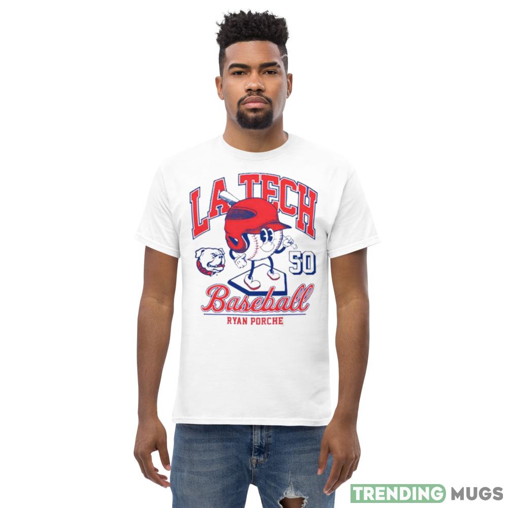 Louisiana Tech Bulldogs Ryan Porche 2023 NCAA Baseball shirt Light Shirt Louisiana Tech Bulldogs Ryan Porche 2023 NCAA Baseball shirt Light Shirt