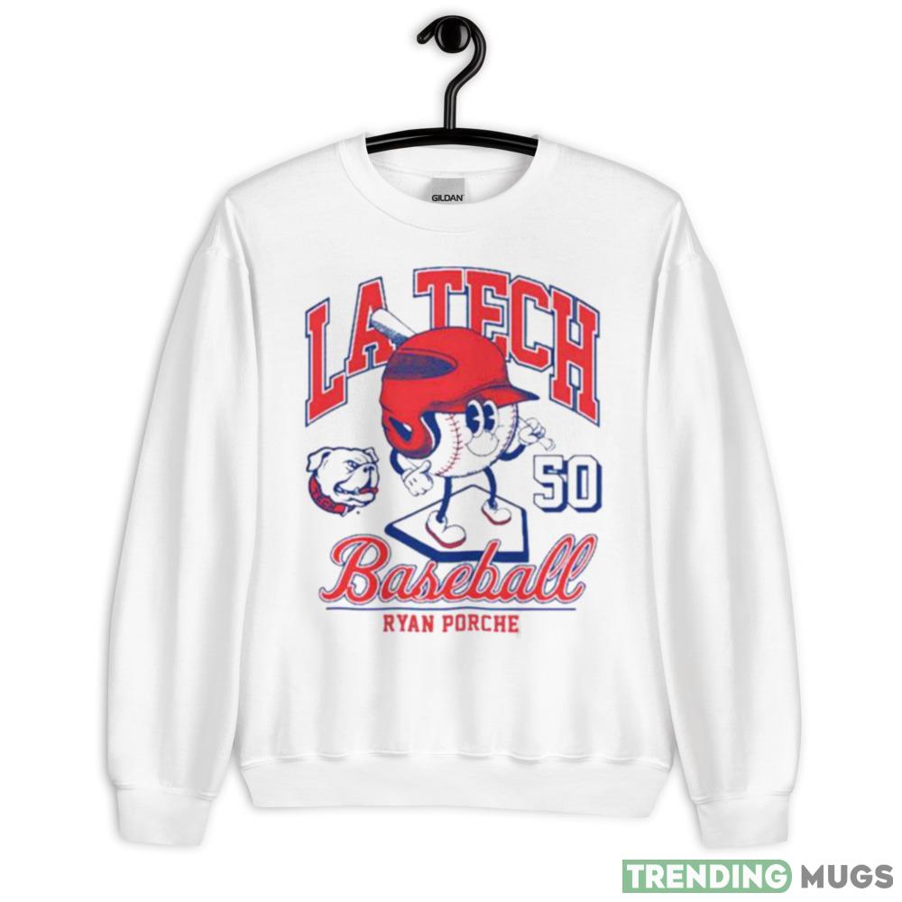 Louisiana Tech Bulldogs Ryan Porche 2023 NCAA Baseball shirt - 18000 Unisex Heavy Blend Crewneck Sweatshirt Louisiana Tech Bulldogs Ryan Porche 2023 NCAA Baseball shirt - 18000 Unisex Heavy Blend Crewneck Sweatshirt