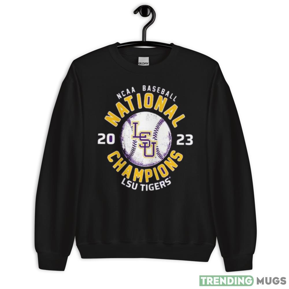 LSU College World Series Champs Ball Polyester Tee shirt - 18000 Unisex Heavy Blend Crewneck Sweatshirt LSU College World Series Champs Ball Polyester Tee shirt - 18000 Unisex Heavy Blend Crewneck Sweatshirt