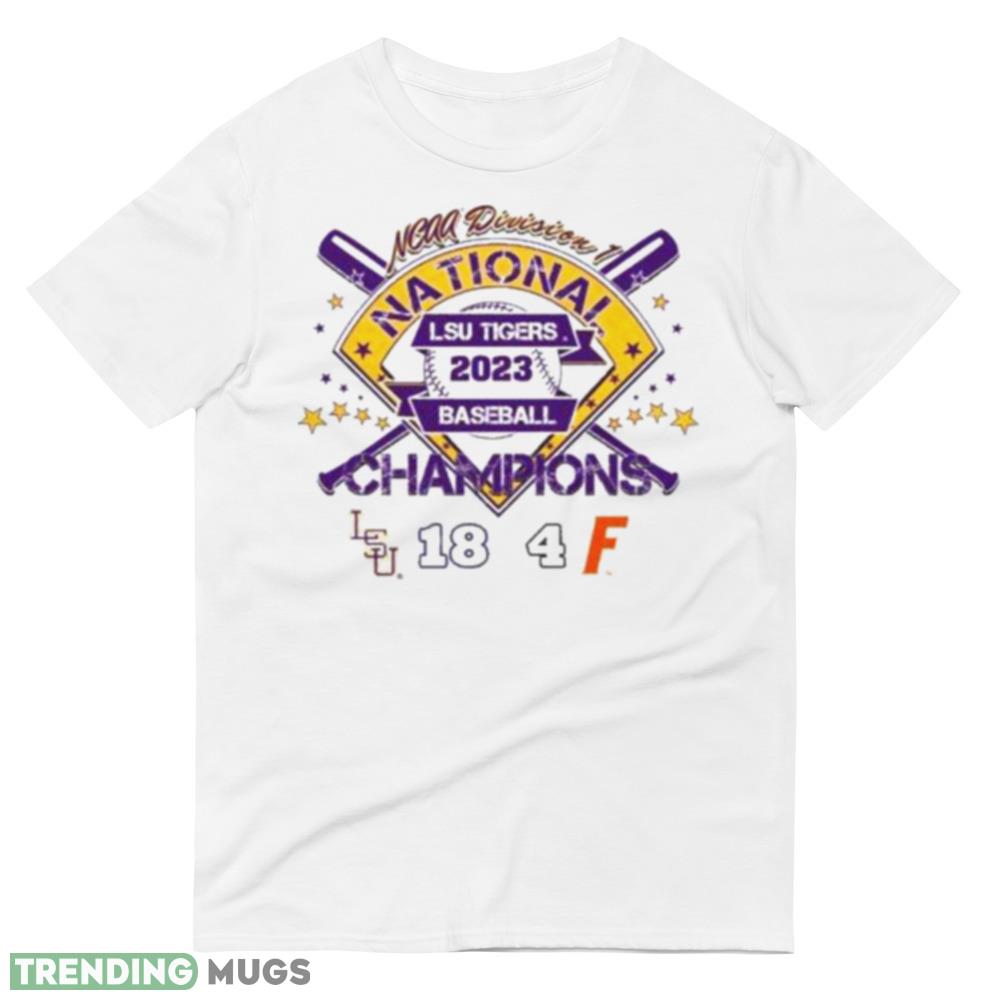 LSU Tiger 18 – 4 Florida 2023 2023 College World Series Champions Finals Score Shirt Light Shirt LSU Tiger 18 – 4 Florida 2023 2023 College World Series Champions Finals Score Shirt Light Shirt