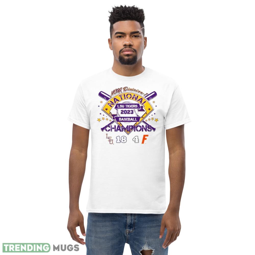 LSU Tiger 18 – 4 Florida 2023 2023 College World Series Champions Finals Score Shirt Light Shirt LSU Tiger 18 – 4 Florida 2023 2023 College World Series Champions Finals Score Shirt Light Shirt