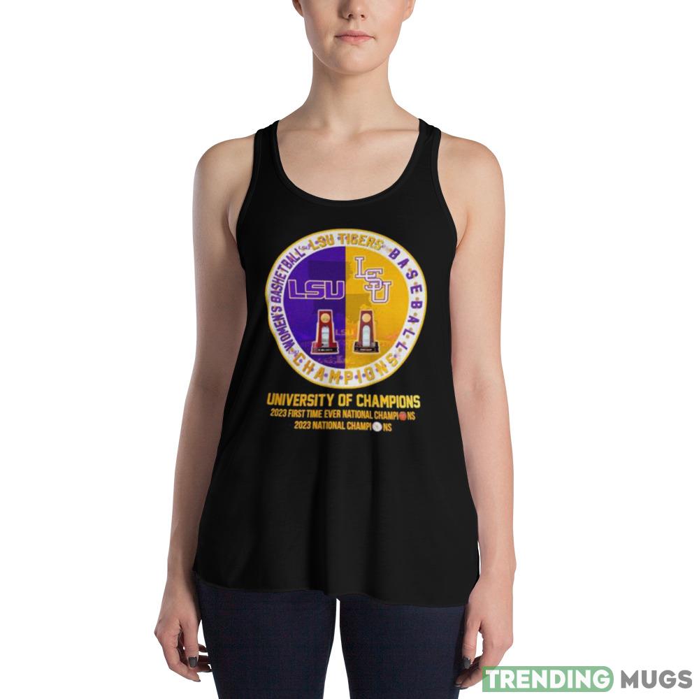 LSU Tigers Baseball And Women’s Basketball University Of Champions Shirt Dark Shirt LSU Tigers Baseball And Women’s Basketball University Of Champions Shirt Dark Shirt