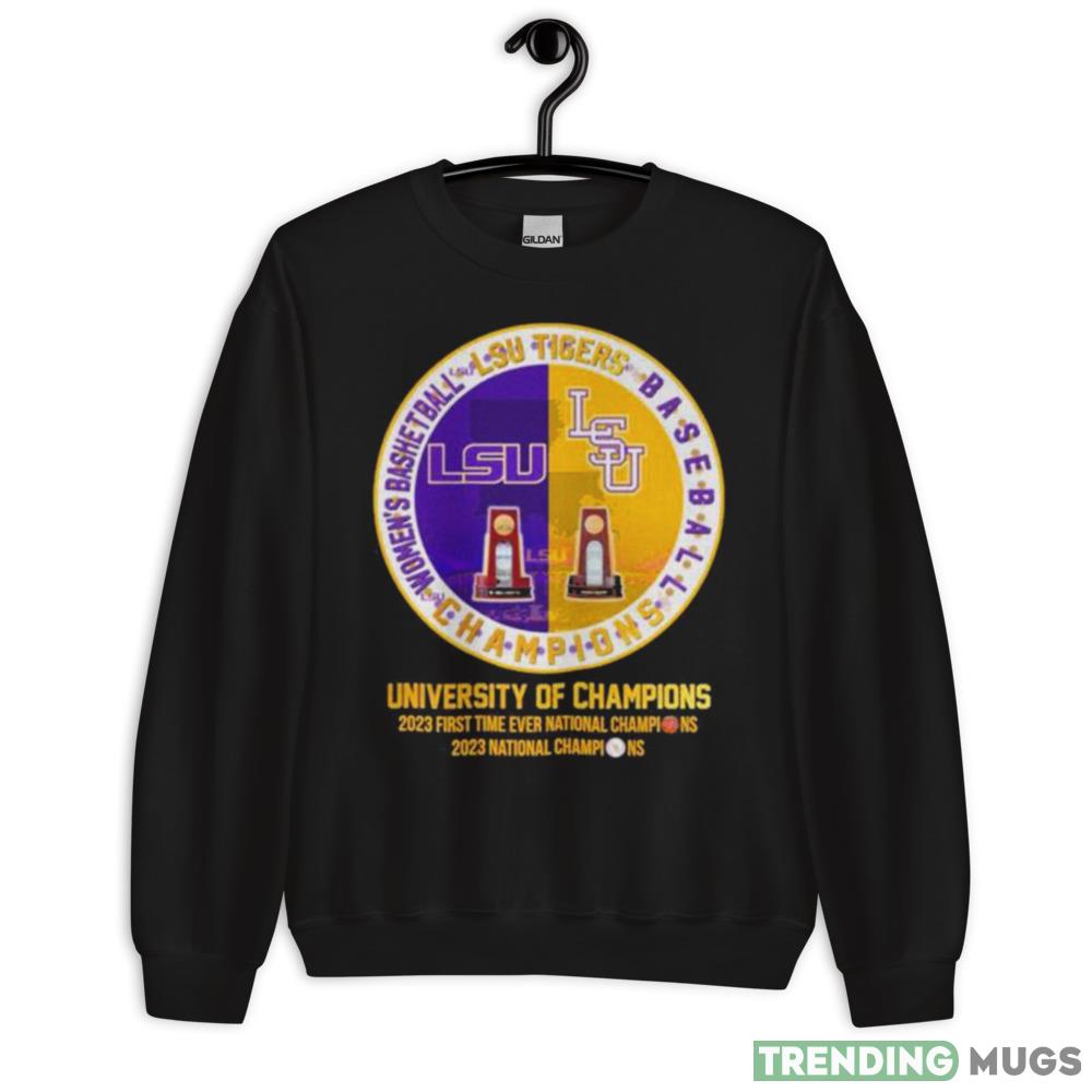LSU Tigers Baseball And Women’s Basketball University Of Champions Shirt - 18000 Unisex Heavy Blend Crewneck Sweatshirt LSU Tigers Baseball And Women’s Basketball University Of Champions Shirt - 18000 Unisex Heavy Blend Crewneck Sweatshirt