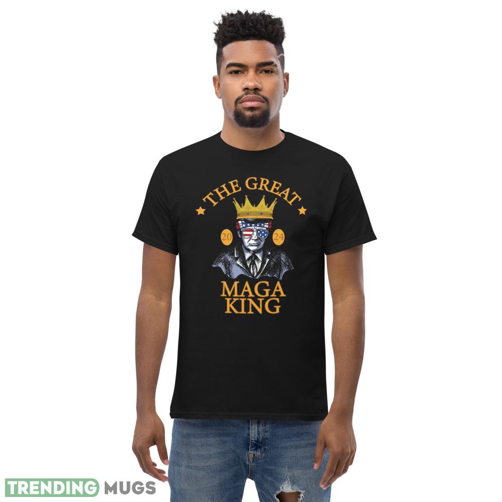 Maga King Shirt Classic T Shirt Printed Gift For Donal Trump Dark Shirt Maga King Shirt Classic T Shirt Printed Gift For Donal Trump Dark Shirt
