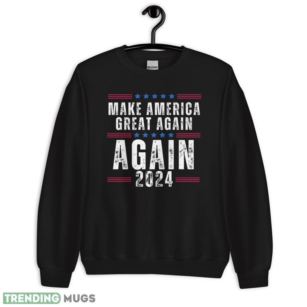 Make America Great Again Again 2024 Funny Donald Trump Election 2024 T Shirt - 18000 Unisex Heavy Blend Crewneck Sweatshirt Make America Great Again Again 2024 Funny Donald Trump Election 2024 T Shirt - 18000 Unisex Heavy Blend Crewneck Sweatshirt