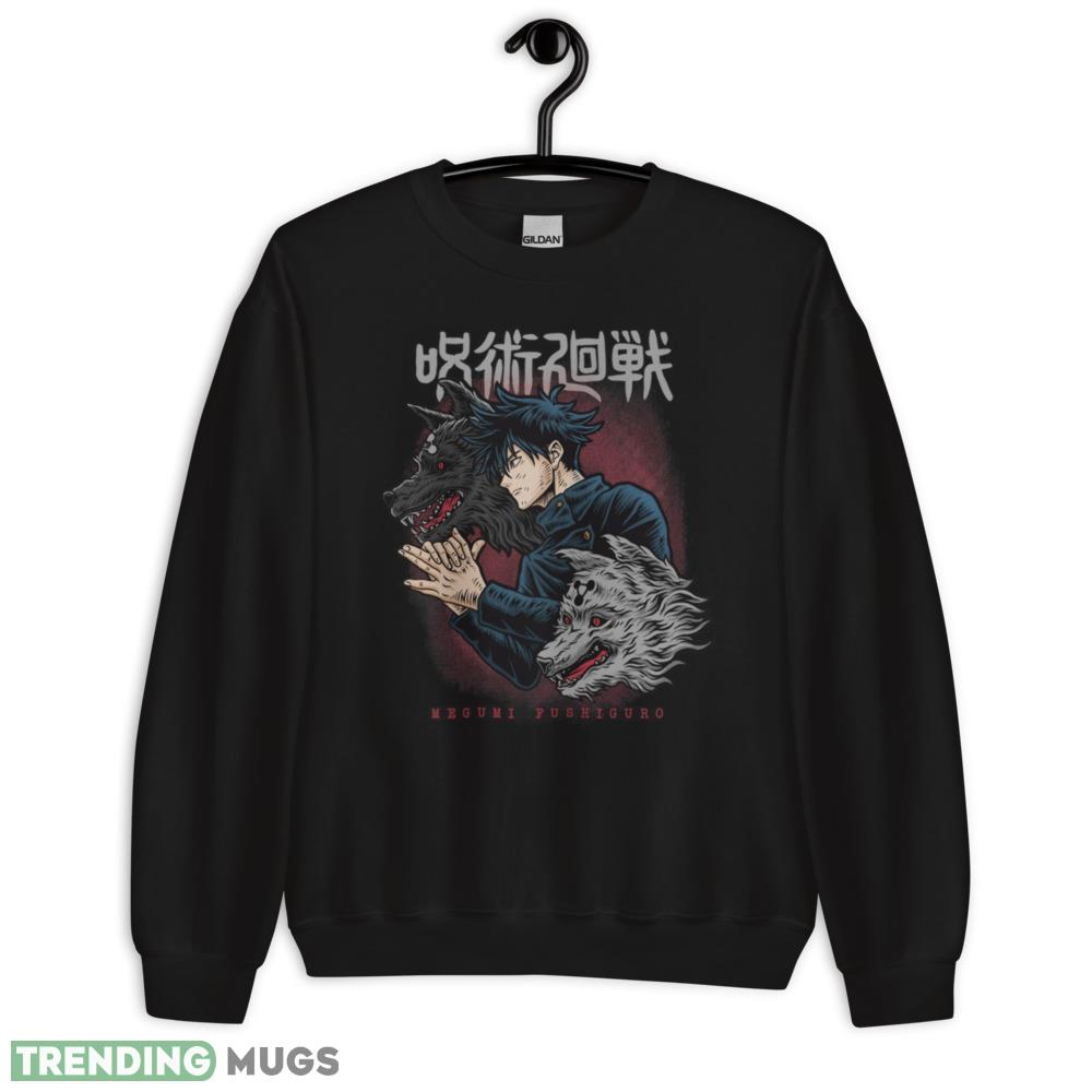 Megumi Fushiguro Jujutsu Classic T Shirt - 18000 Unisex Heavy Blend Crewneck Sweatshirt Megumi Fushiguro Jujutsu Classic T Shirt - 18000 Unisex Heavy Blend Crewneck Sweatshirt
