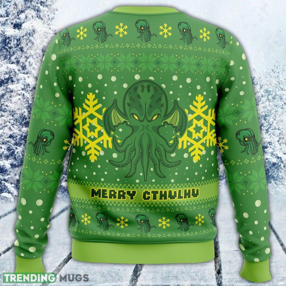 Merry Cthulhu Ugly Sweater Men And Women Gift For Christmas 3D Sweater Merry Cthulhu Ugly Sweater Men And Women Gift For Christmas 3D Sweater