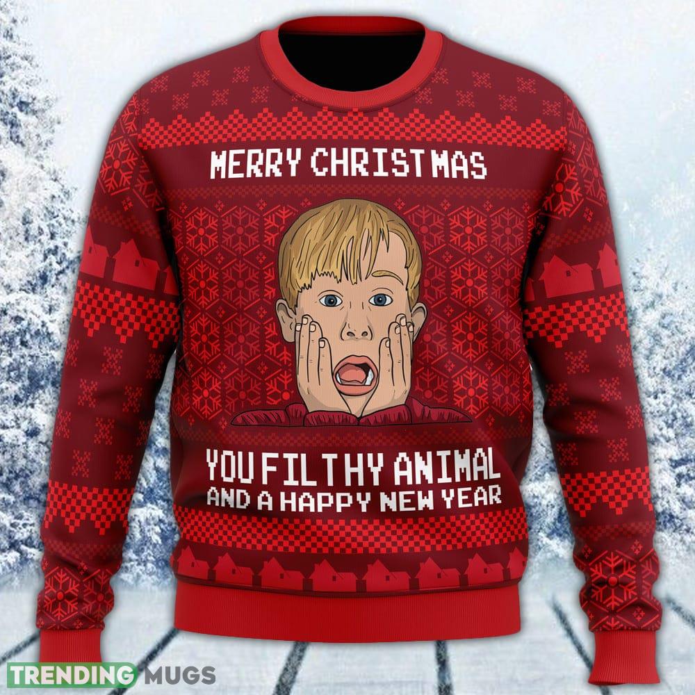 Merry Home Alone Ugly Sweater Men And Women Gift For Christmas - Merry Christmas Home Alone Ugly Christmas Sweater_1 Merry Home Alone Ugly Sweater Men And Women Gift For Christmas - Merry Christmas Home Alone Ugly Christmas Sweater_1