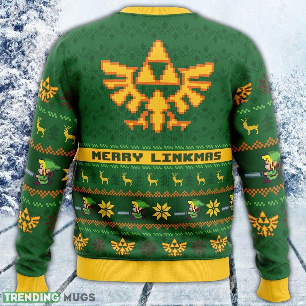 Merry Linkmas Legend of Zelda Ugly Sweater Men And Women Gift For Christmas 3D Sweater Merry Linkmas Legend of Zelda Ugly Sweater Men And Women Gift For Christmas 3D Sweater