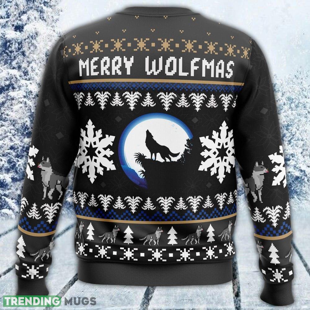 Merry Wolfmas Wolf Ugly Sweater Men And Women Gift For Christmas 3D Sweater Merry Wolfmas Wolf Ugly Sweater Men And Women Gift For Christmas 3D Sweater