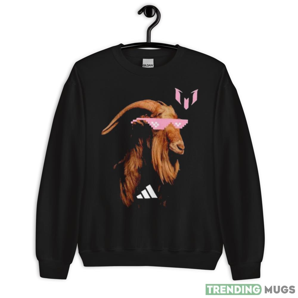 Messi X Adidas Sunny Goat T Shirt - 18000 Unisex Heavy Blend Crewneck Sweatshirt Messi X Adidas Sunny Goat T Shirt - 18000 Unisex Heavy Blend Crewneck Sweatshirt