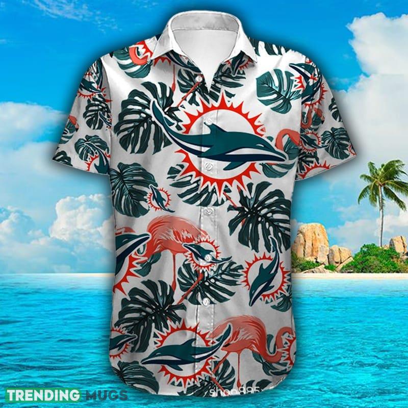 Miami Dolphins Hawaiian Shirts flower gift for fans Men And Women - Miami Dolphins Hawaiian Shirts flower gift for fans Men And Women Miami Dolphins Hawaiian Shirts flower gift for fans Men And Women - Miami Dolphins Hawaiian Shirts flower gift for fans Men And Women