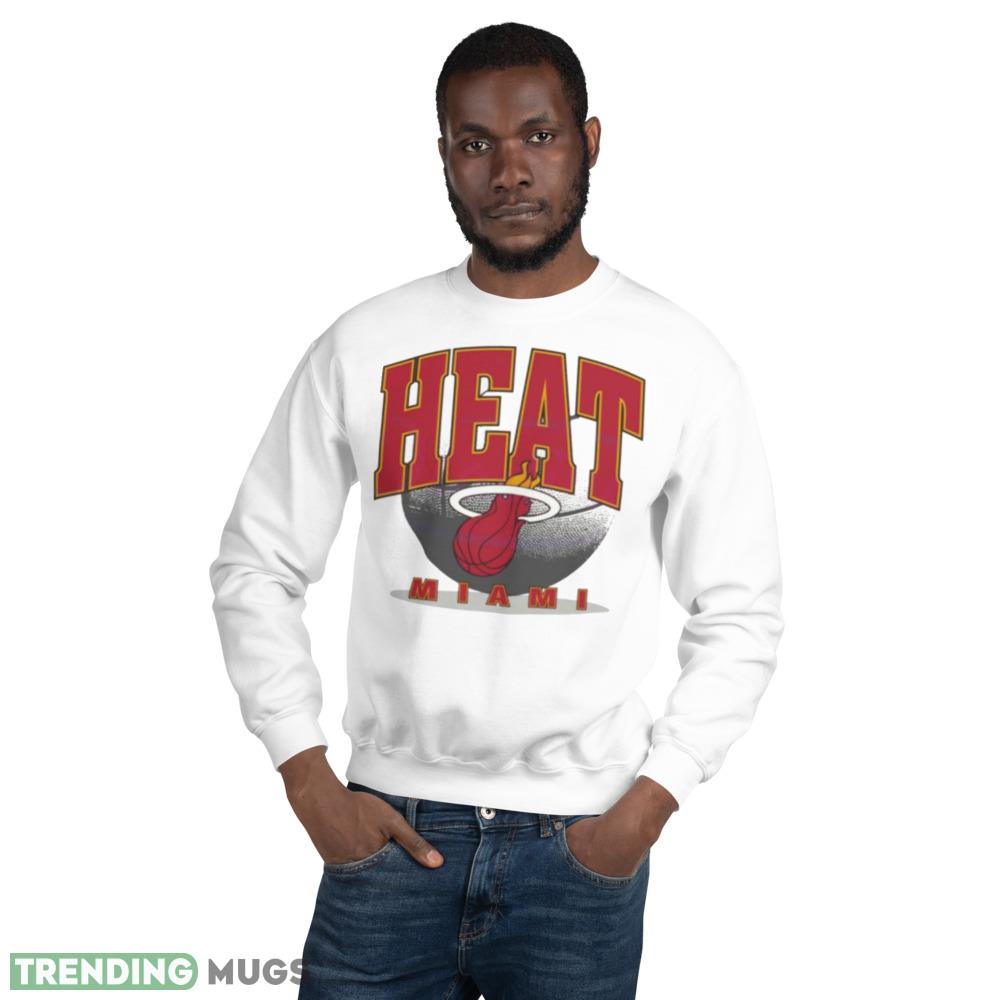 Miami Heat Basketball Team NBA 2023 Shirt - 18000 Unisex Heavy Blend Crewneck Sweatshirt Miami Heat Basketball Team NBA 2023 Shirt - 18000 Unisex Heavy Blend Crewneck Sweatshirt