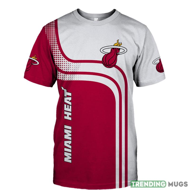 Miami Heat O Neck 3d T-Shirt For Men And Women - Miami Heat T-shirt 3D Short Sleeve O Neck gift for fan_1