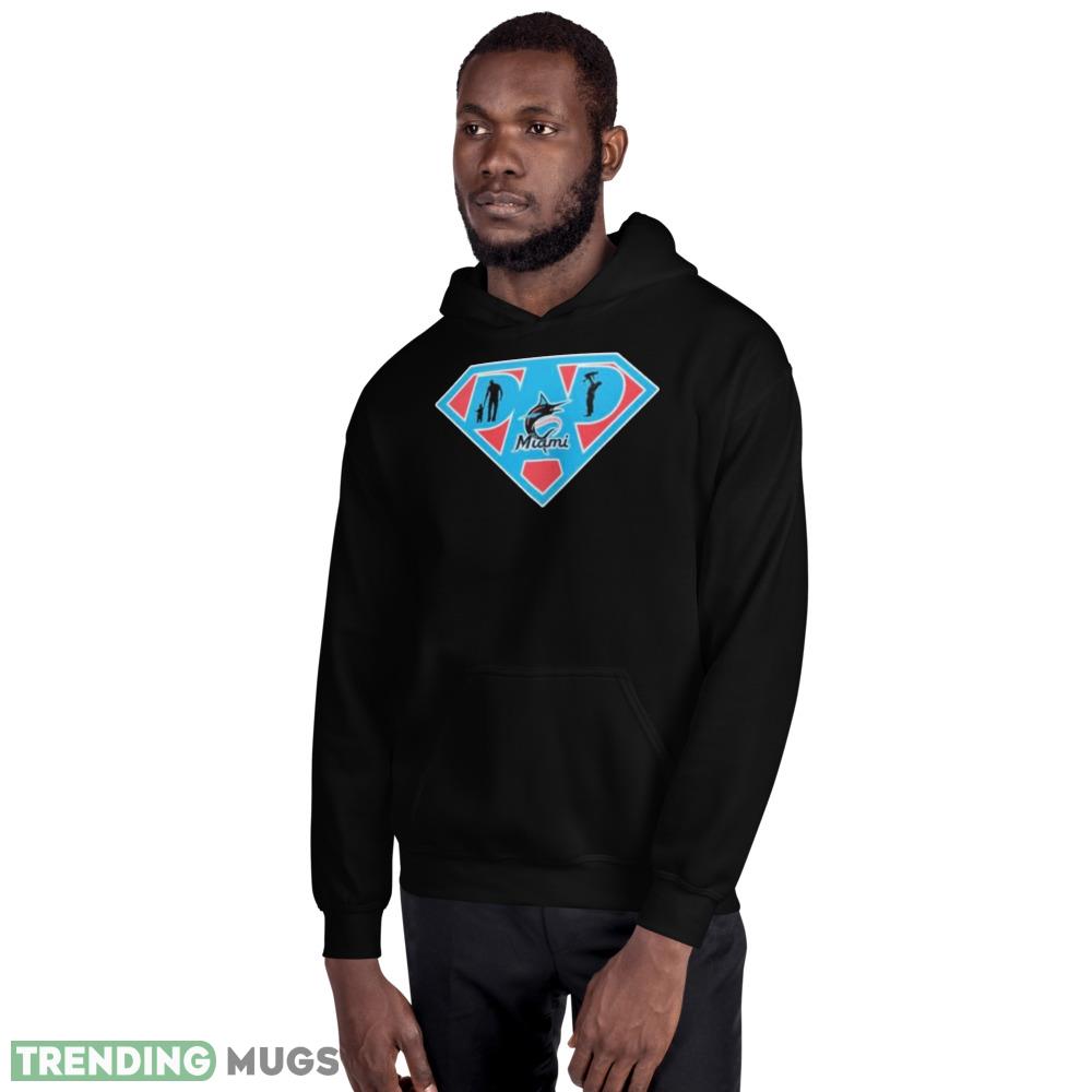 miami Marlins Super dad Mockup Black T Shirt Dark Shirt miami Marlins Super dad Mockup Black T Shirt Dark Shirt