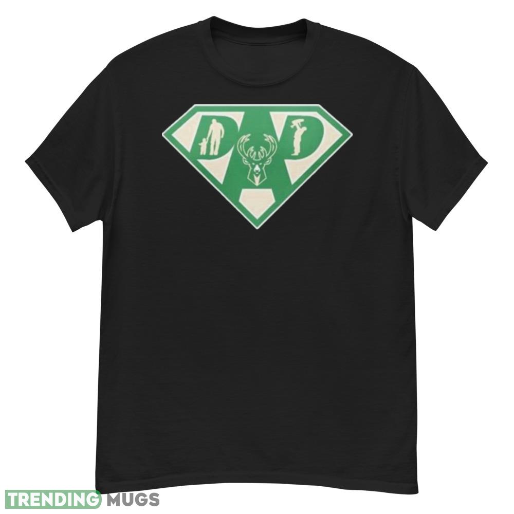 milwaukee Bucks Super dad shirt Dark Shirt milwaukee Bucks Super dad shirt Dark Shirt