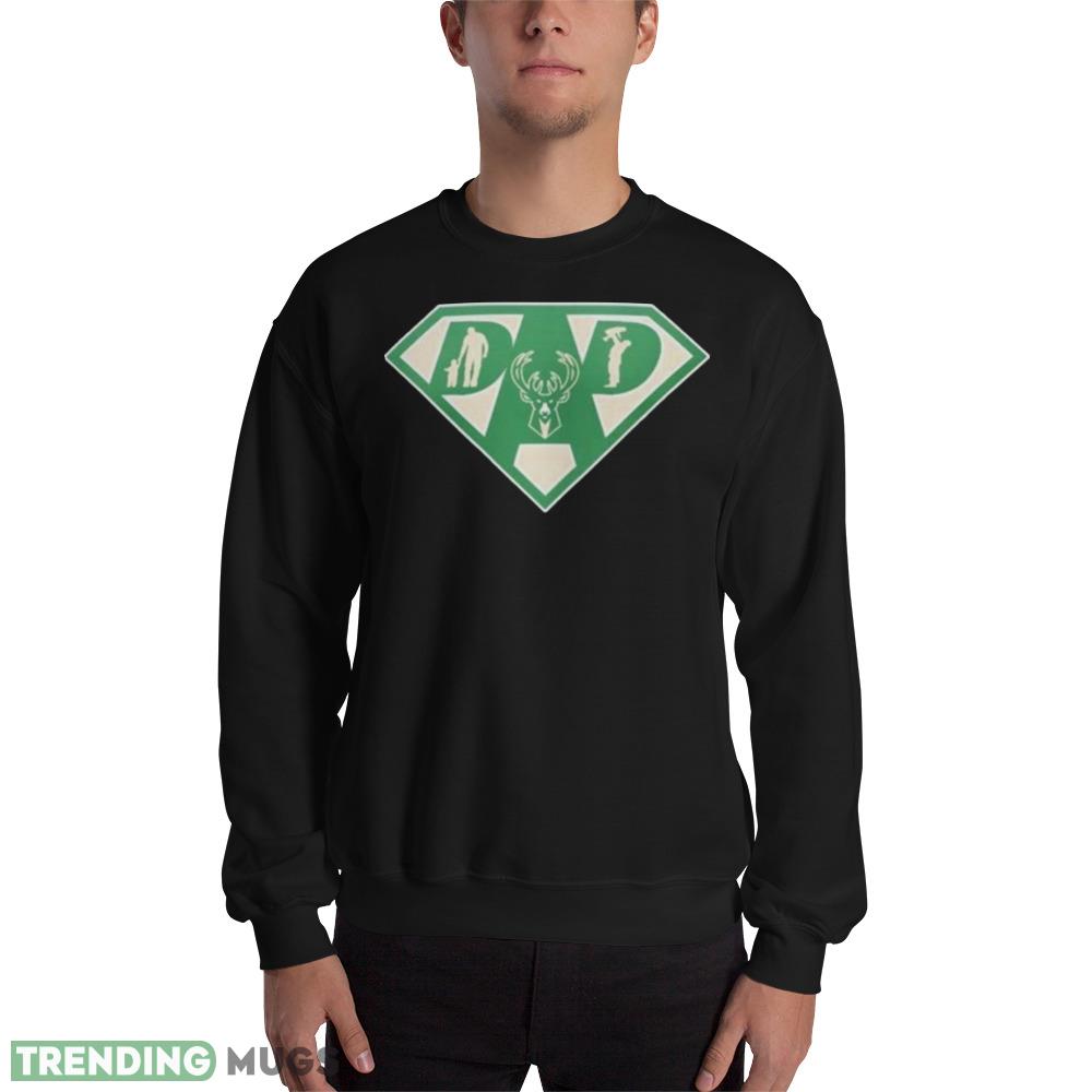 milwaukee Bucks Super dad shirt - 18000 Unisex Heavy Blend Crewneck Sweatshirt milwaukee Bucks Super dad shirt - 18000 Unisex Heavy Blend Crewneck Sweatshirt
