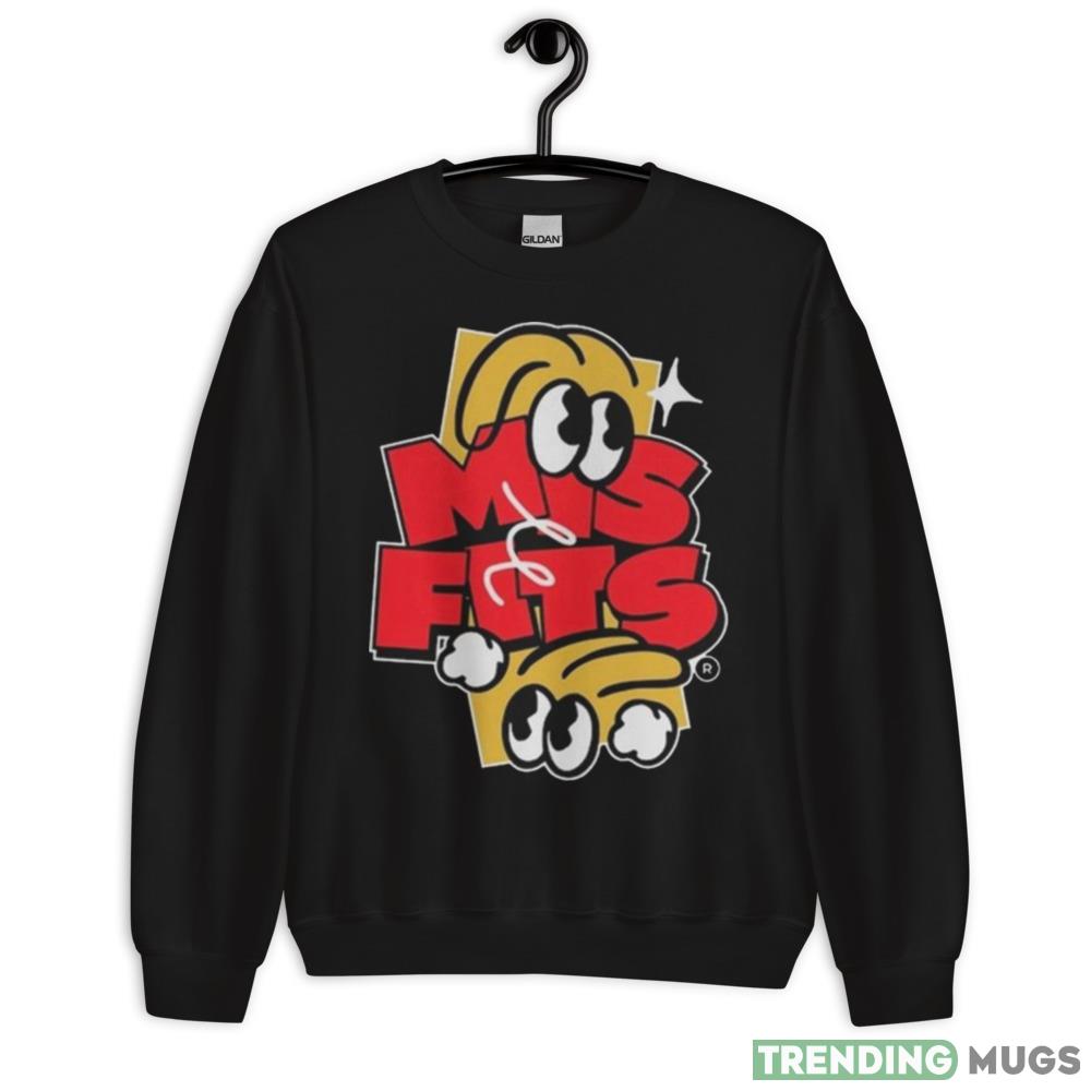 Misfits Split Funny Funny Black T Shirt - 18000 Unisex Heavy Blend Crewneck Sweatshirt Misfits Split Funny Funny Black T Shirt - 18000 Unisex Heavy Blend Crewneck Sweatshirt