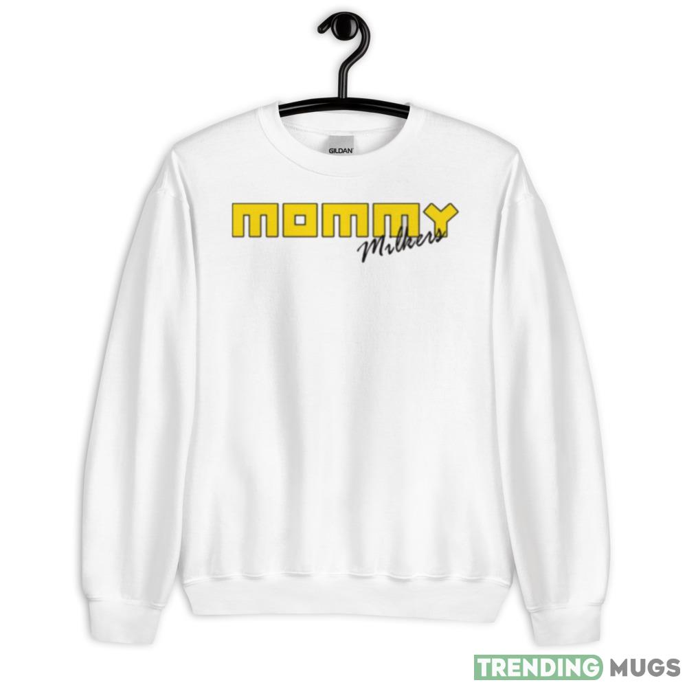 Mommy Milkers Yellow Logo shirt - 18000 Unisex Heavy Blend Crewneck Sweatshirt Mommy Milkers Yellow Logo shirt - 18000 Unisex Heavy Blend Crewneck Sweatshirt