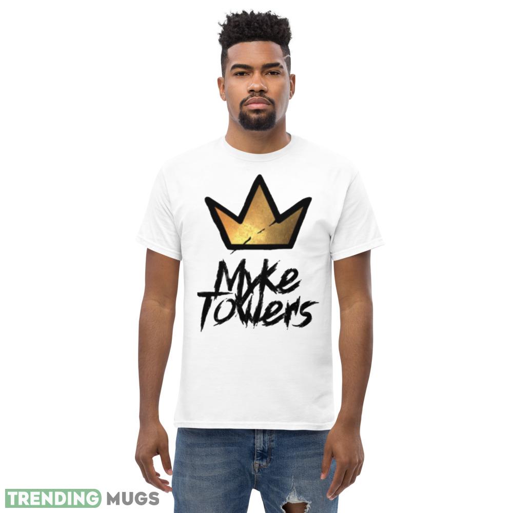 Myke Towers Tag & Graffiti Crown shirt Light Shirt Myke Towers Tag & Graffiti Crown shirt Light Shirt