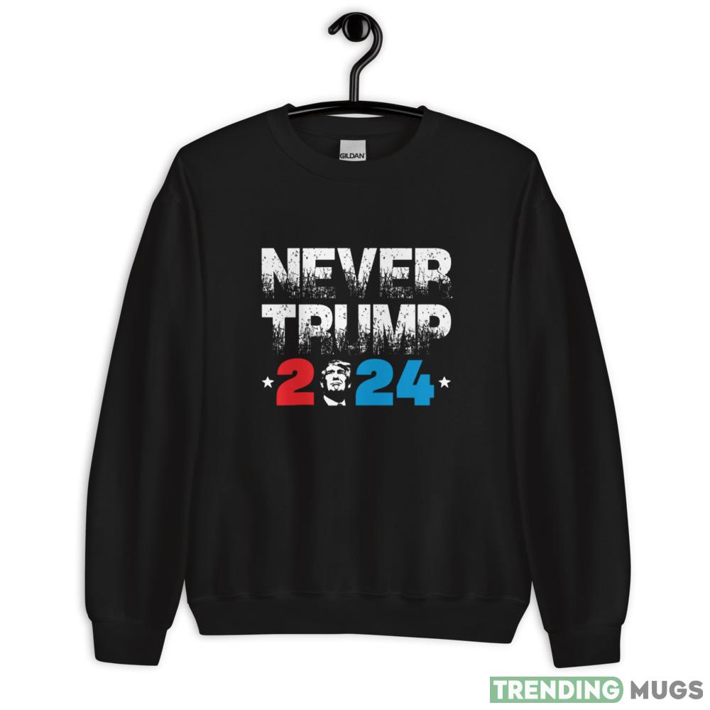 Never Trump 2024 Funny T Shirt - 18000 Unisex Heavy Blend Crewneck Sweatshirt Never Trump 2024 Funny T Shirt - 18000 Unisex Heavy Blend Crewneck Sweatshirt