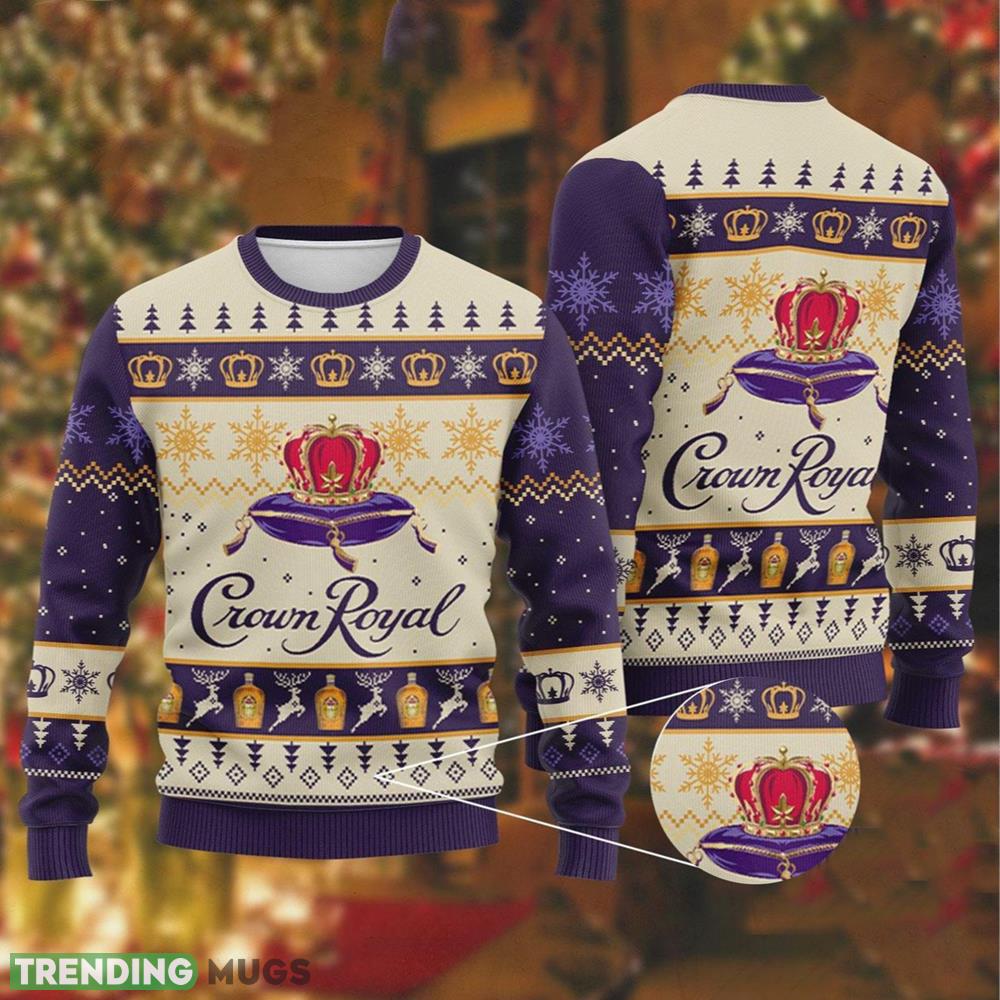 New Crown Royal Holiday Ugly Christmas Sweater Gift For Men And Women - New Crown Royal Holiday Ugly Christmas Sweater Gift For Men And Women New Crown Royal Holiday Ugly Christmas Sweater Gift For Men And Women - New Crown Royal Holiday Ugly Christmas Sweater Gift For Men And Women