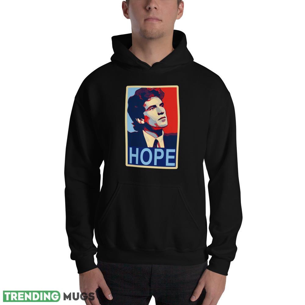 New Icon JFK Jr HOPE In Bernard Fairey Style Classic T Shirt Dark Shirt New Icon JFK Jr HOPE In Bernard Fairey Style Classic T Shirt Dark Shirt