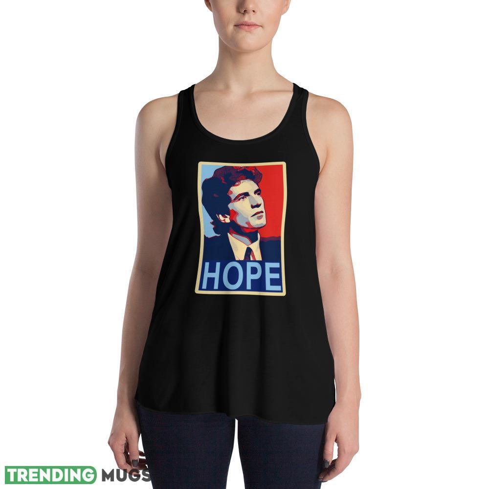 New Icon JFK Jr HOPE In Bernard Fairey Style Classic T Shirt Dark Shirt New Icon JFK Jr HOPE In Bernard Fairey Style Classic T Shirt Dark Shirt